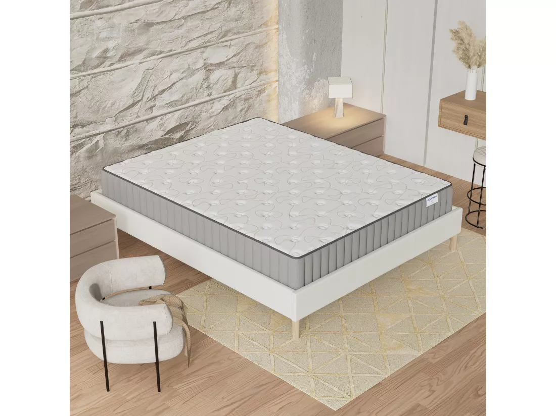 Matelas mousse 90x190cm accueil à mémoire de forme, épaisseur 16cm