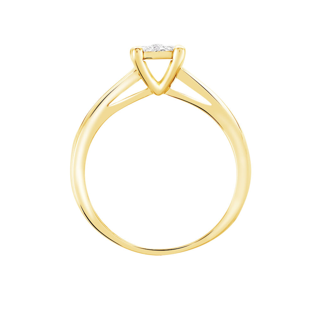 Bague Solitaire Artemis Or Jaune Diamant