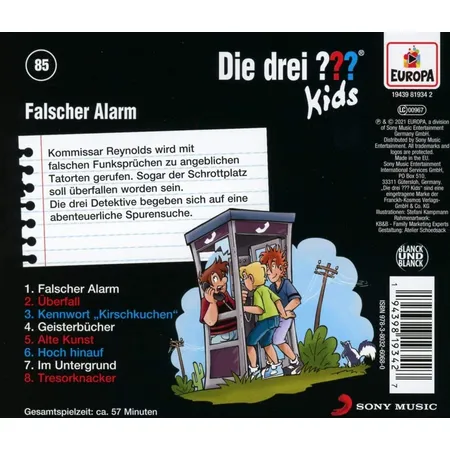 CD ??? Kids 85 Falscher Alarm