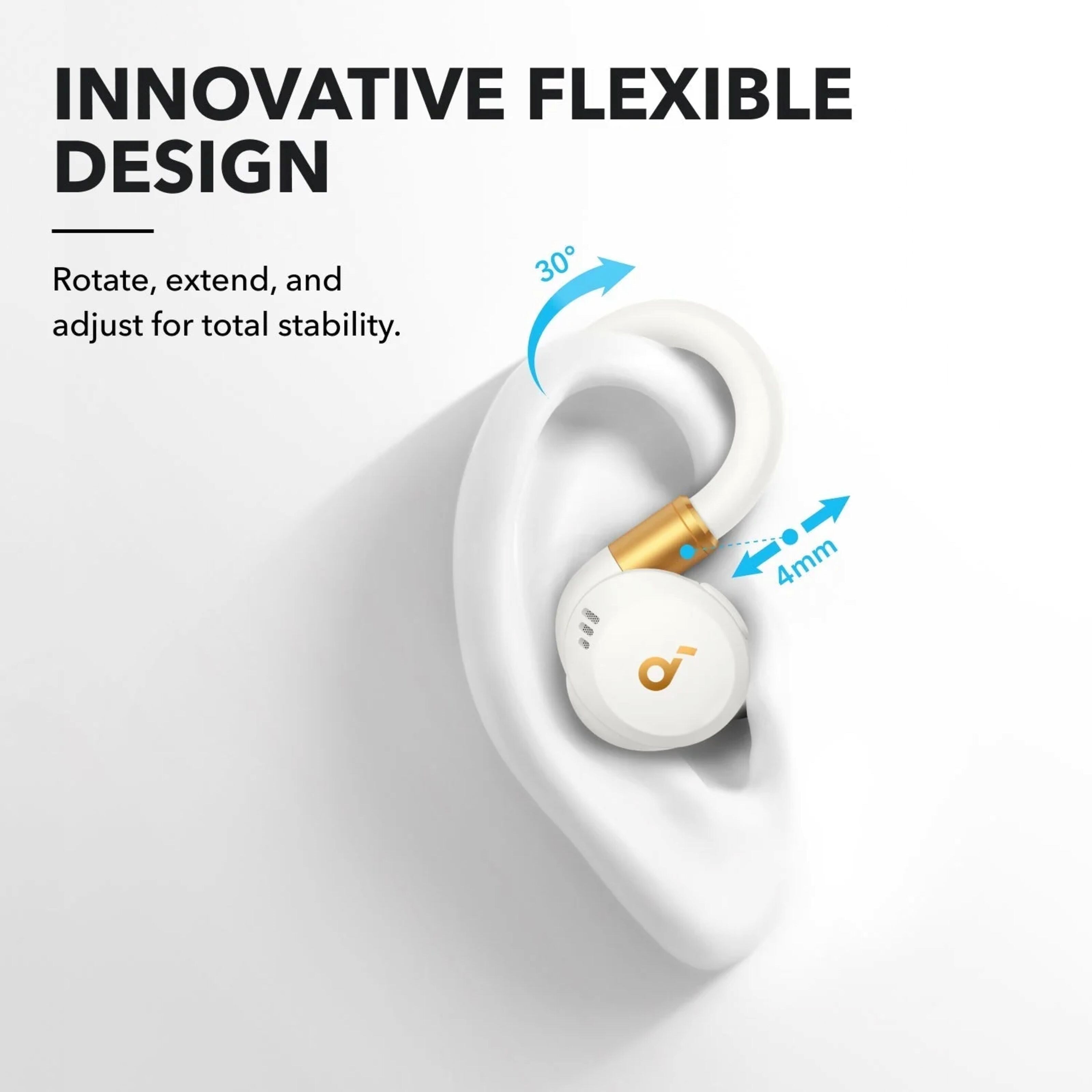 Soundcore Sport X20 Trådløse hodetelefoner med ANC White