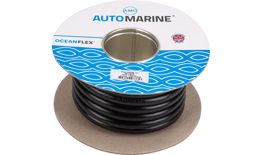 Oceanflex marinekabel sort 50mm2 10 m fortinnet