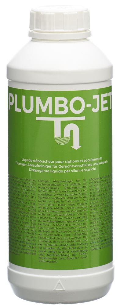 PLUMBO JET Ablaufreiniger<br>1 l, Flasche, flüssig