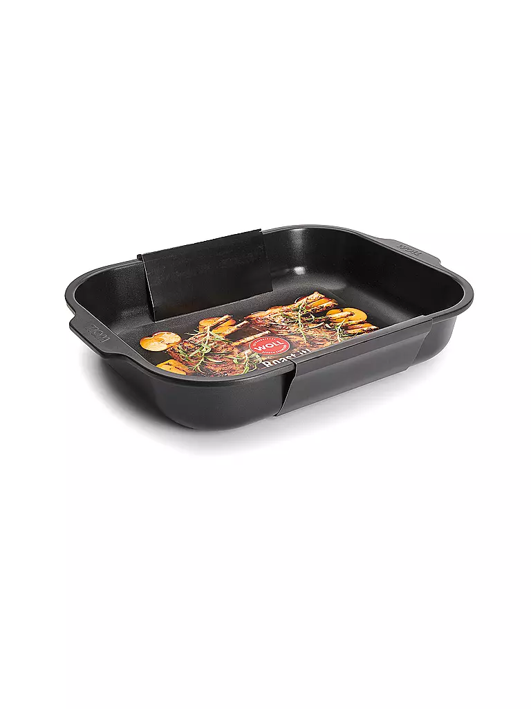 WOLL Bratreine 38x30cm Antihaft  schwarz