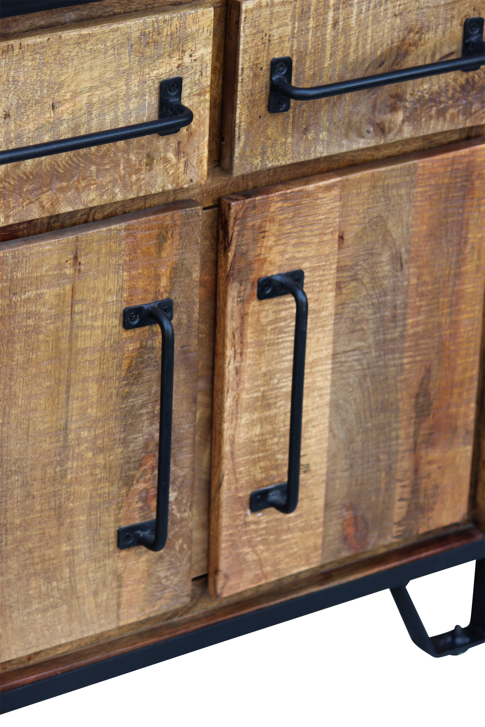 Kommode Holz Vintage BASTIAN 65 x 70 cm