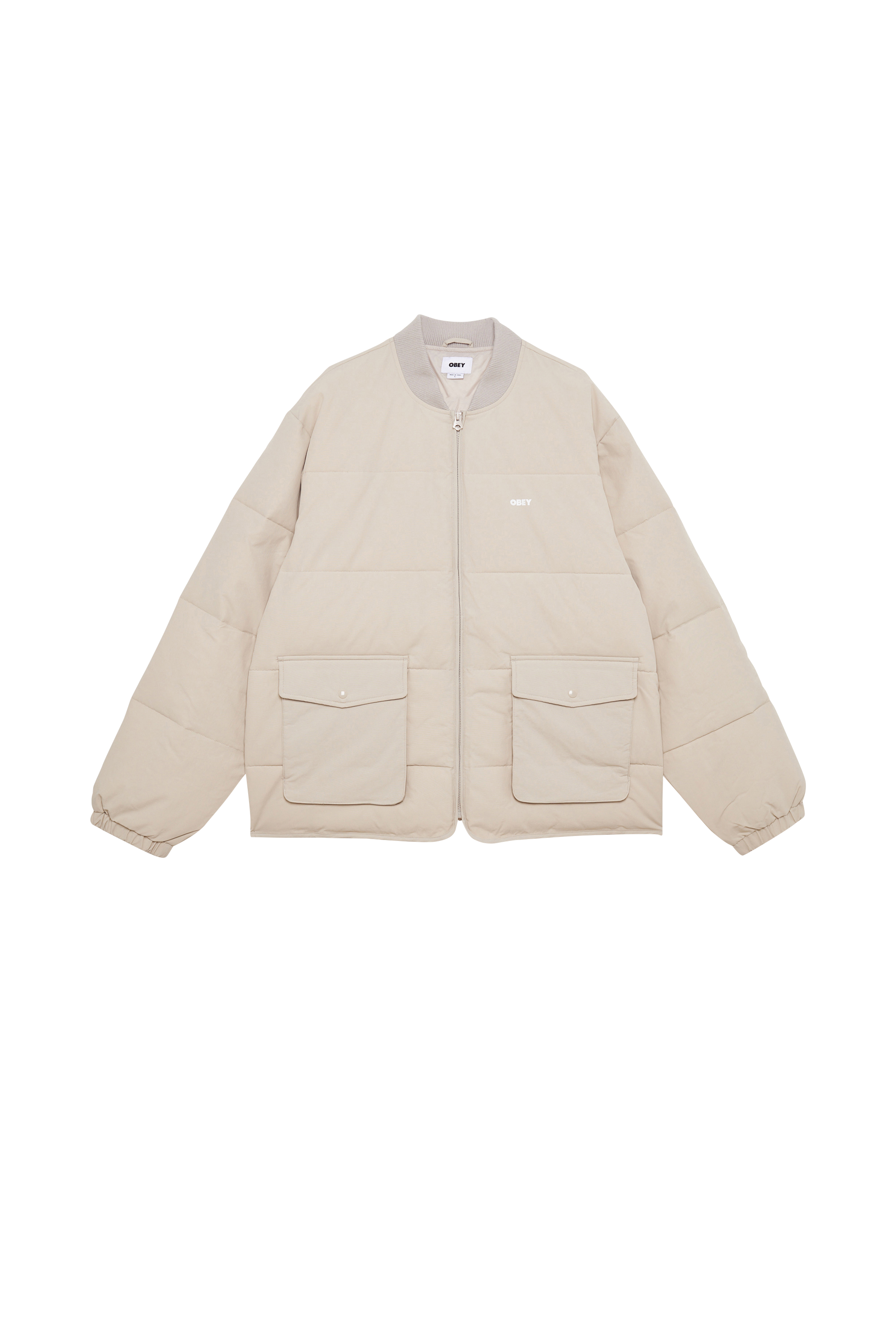 OBEY Bomber CHARIE SIG SIV Beige
