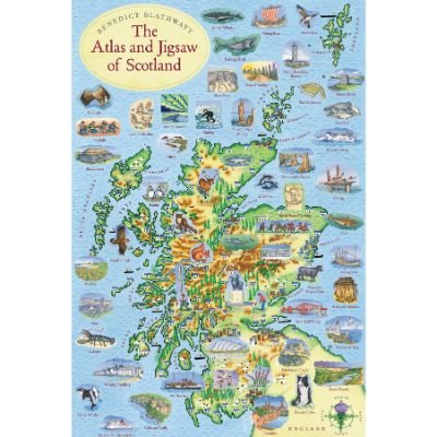 Scotland Map 300 Piece Jigsaw Puzzle (Jigsaw)