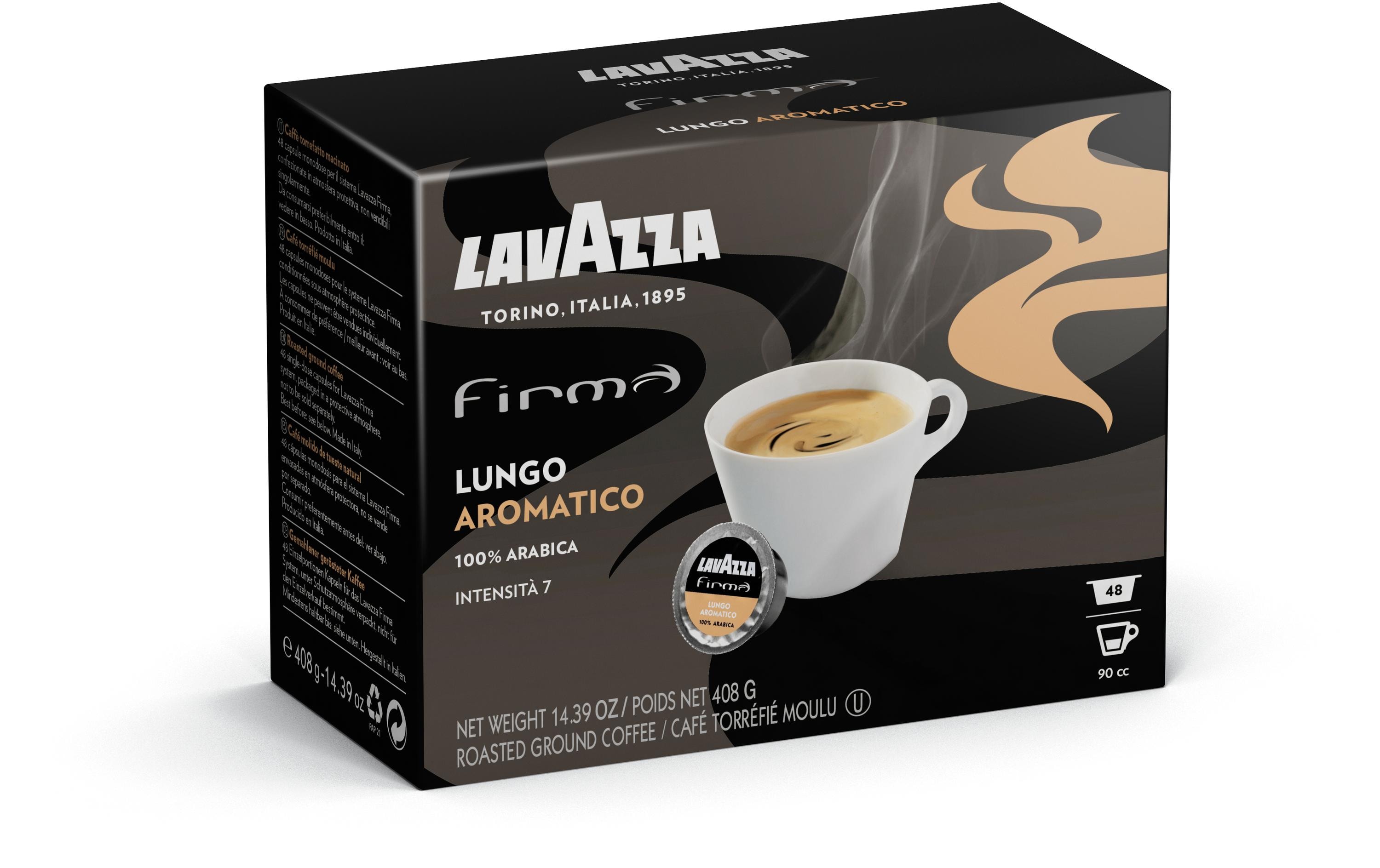 Kaffeekapseln Firma Lungo Aromatico 48 StückKaffeekapseln für das «Lavazza Firma» System