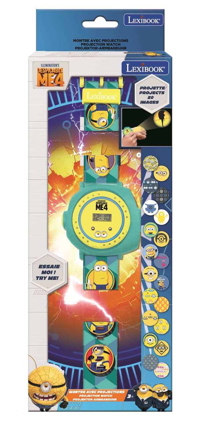 Minions Digital Projektor Ur