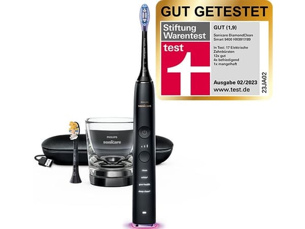 Philips HX9917 - Tannbørste - trådløs - svart