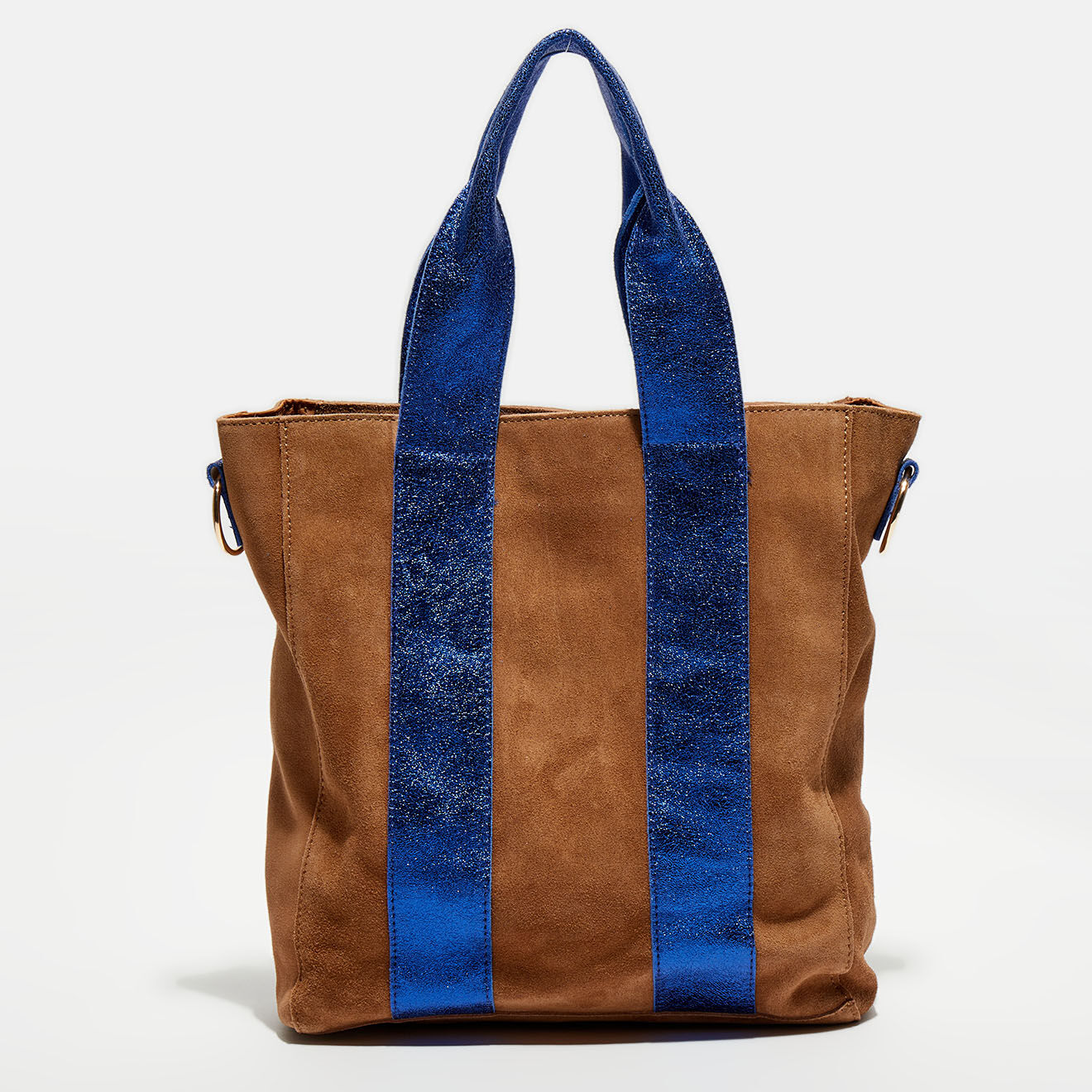 Wild Sac cabas en Cuir Pixie electric - 32x28x10 cm