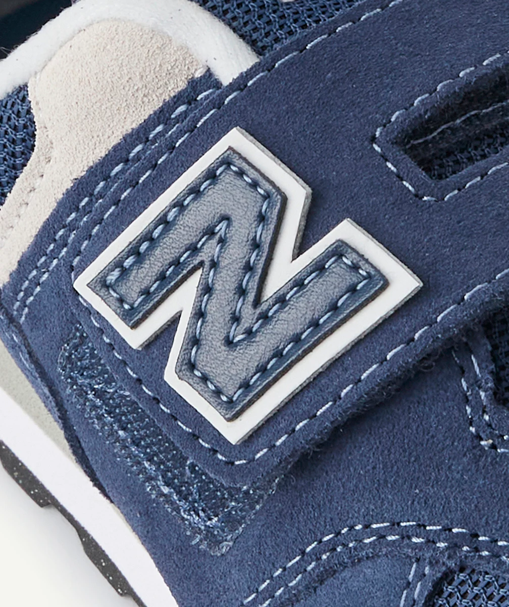 NEW BALANCEBASKETS À SCRATCH 574 BLEUES ET GRISES
