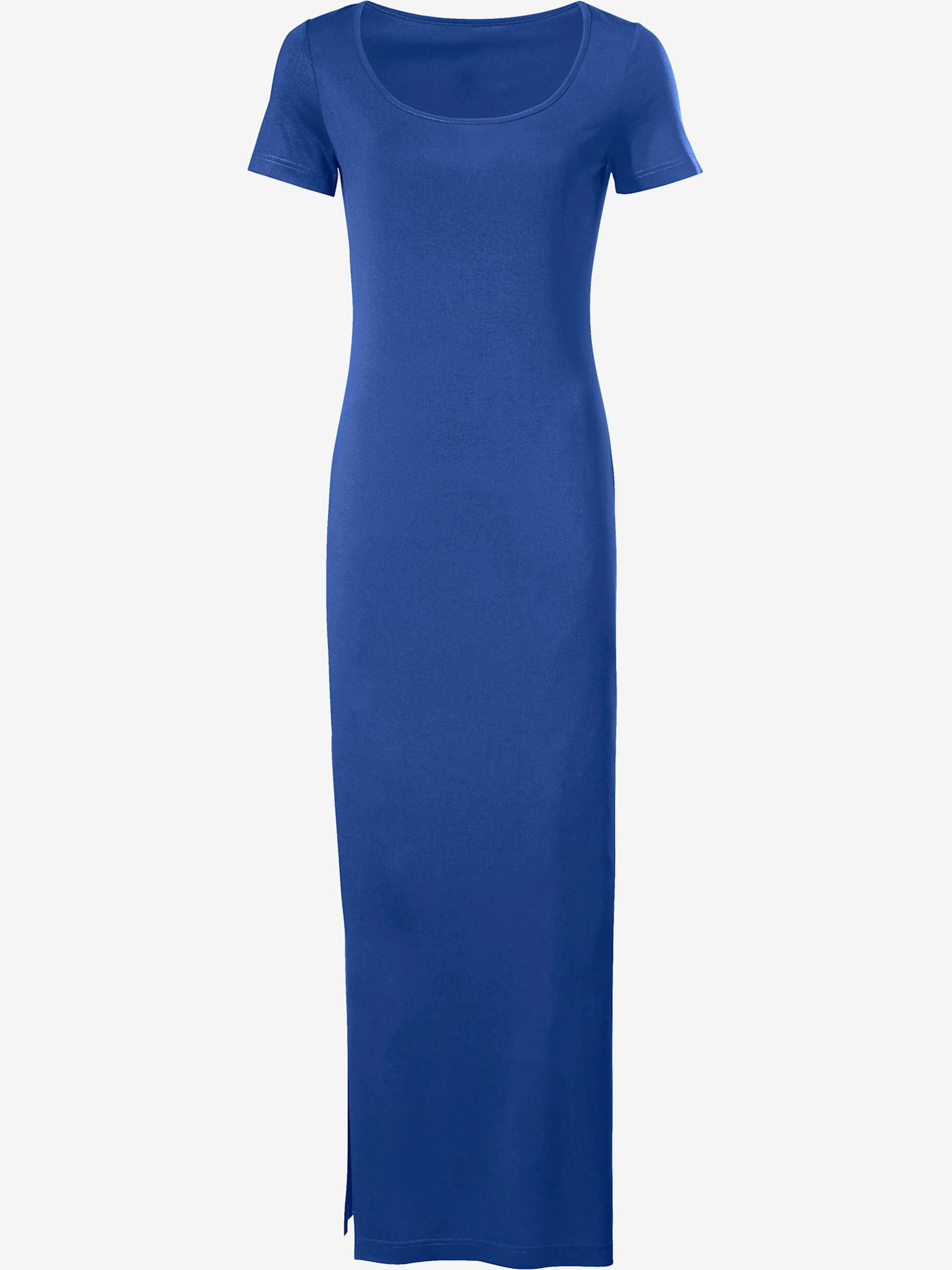 Robe en jersey coupe longue tendance, idéale pour l'été