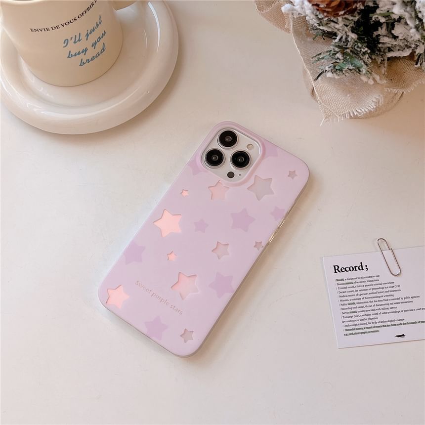 CasematicGuard - Star telefoonhoesje - iPhone 15 Pro Max / 15 Pro / 15 Plus / 15 / 14 Pro Max / 14 Pro / 14 Plus / 14 / 13 Pro Max / 13 Pro / 13 / 13 mini / 12 Pro Max / 12 Pro / 12 / 12 mini / 11 Pro Max / 11 Pro / 11