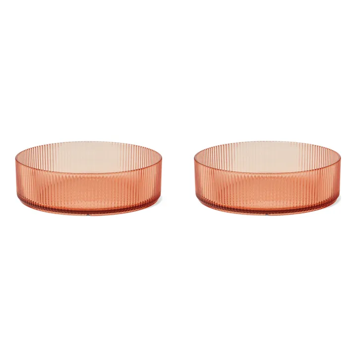 Liewood Bols en tritan Joel - Set de 2 | Rose pâle