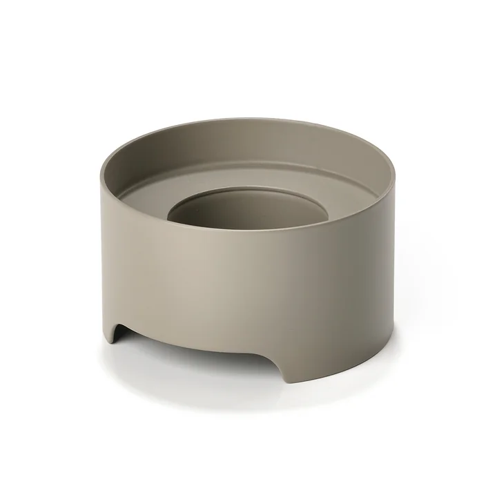 Zone Denmark - Singles Teelichthalter, Ø 7.5 x 4.2 cm, mud