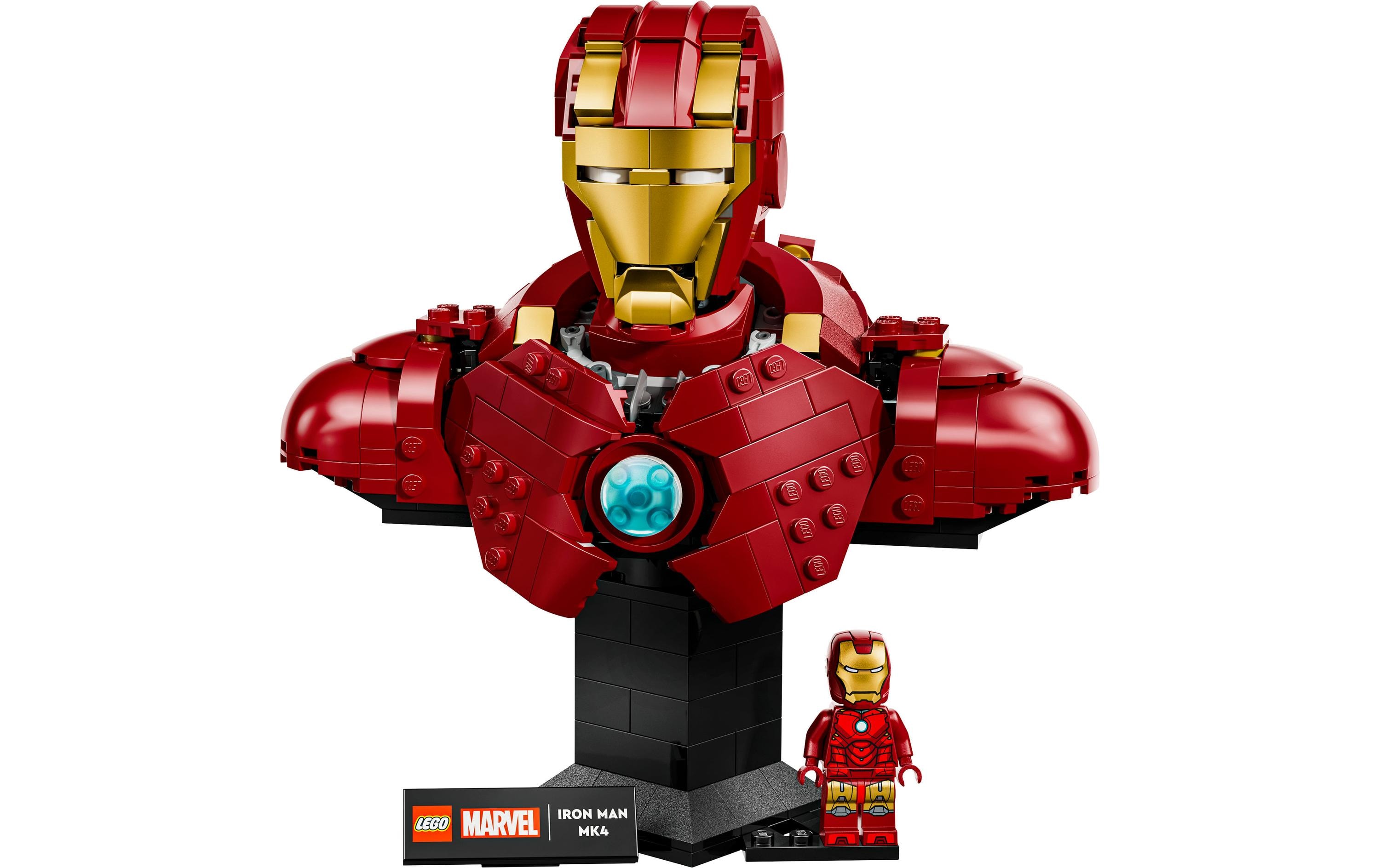 Marvel Super Heroes Iron Man MK4 76327Bauspiel für Kinder
