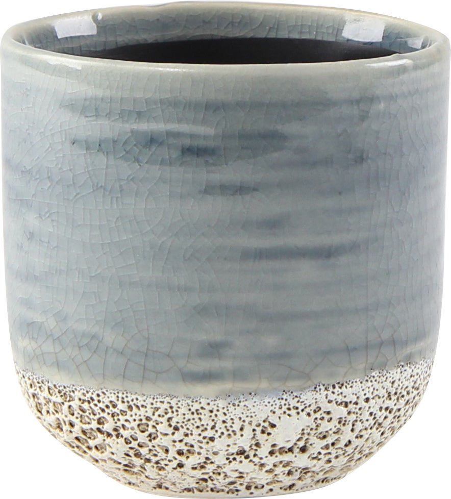 TS bloempot Issa blauw D 7 H 7 cm