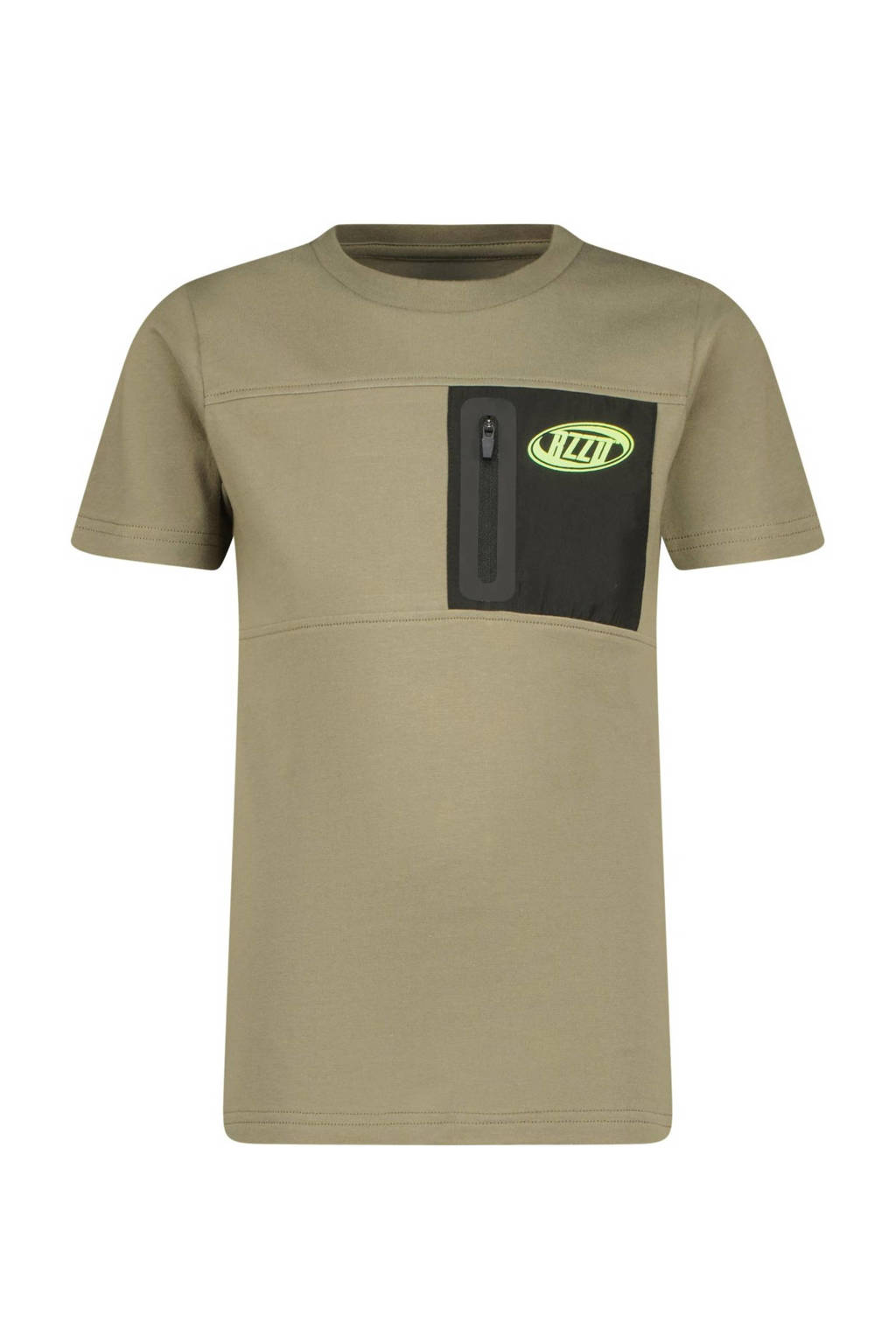 Raizzed T-shirt Hon zacht olijfgroen/zwart