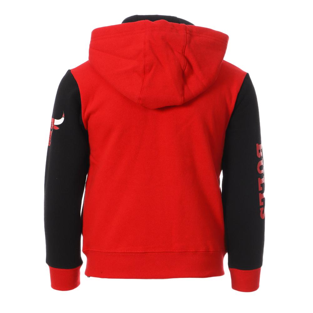NBA Sweat Zippé Rouge/Noir Garçon NBA CHICAGO BULLS