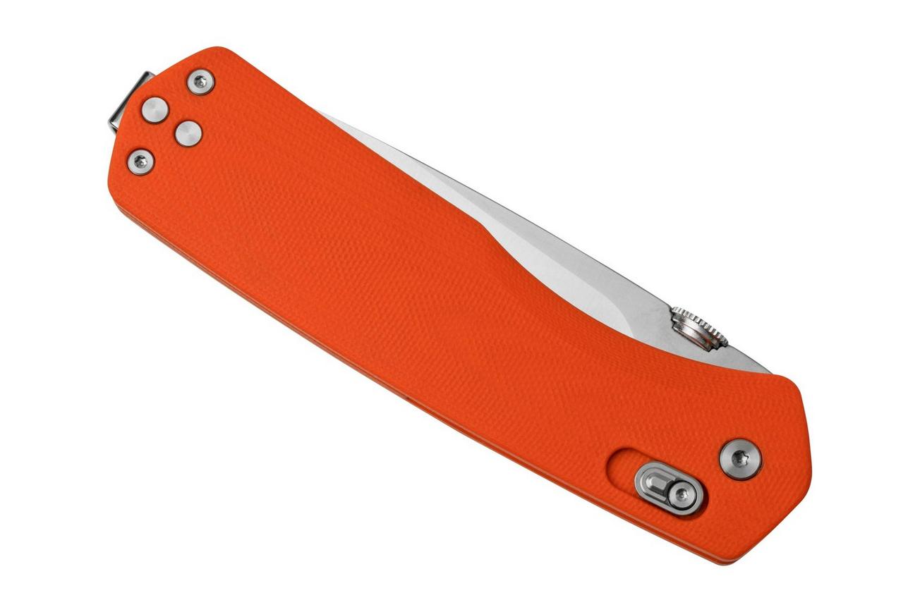The James Brand The Carter XL, Orange G10, Stainless JAKN116188-00 zakmes