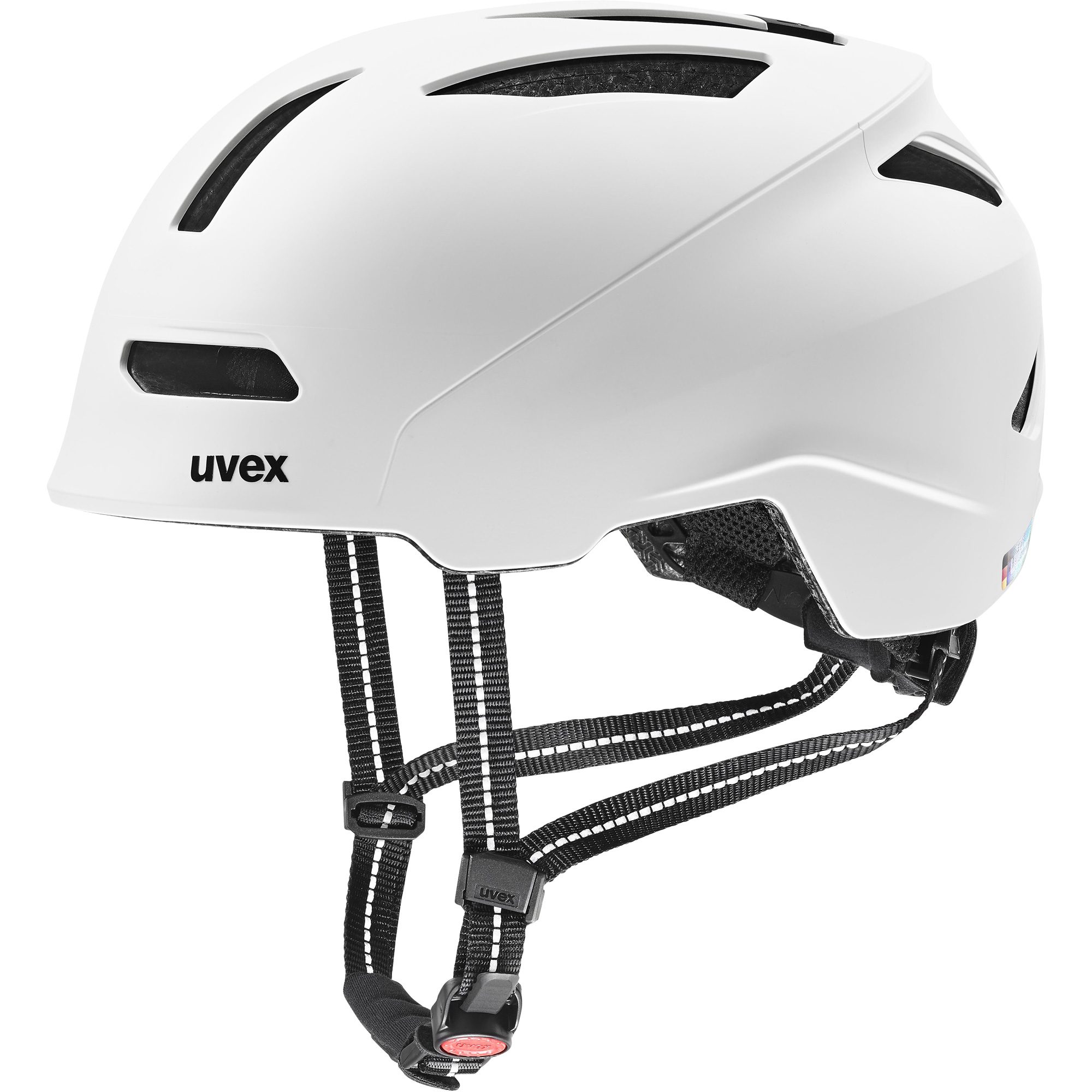 Uvex Urban Planet Fahrradhelm white matt