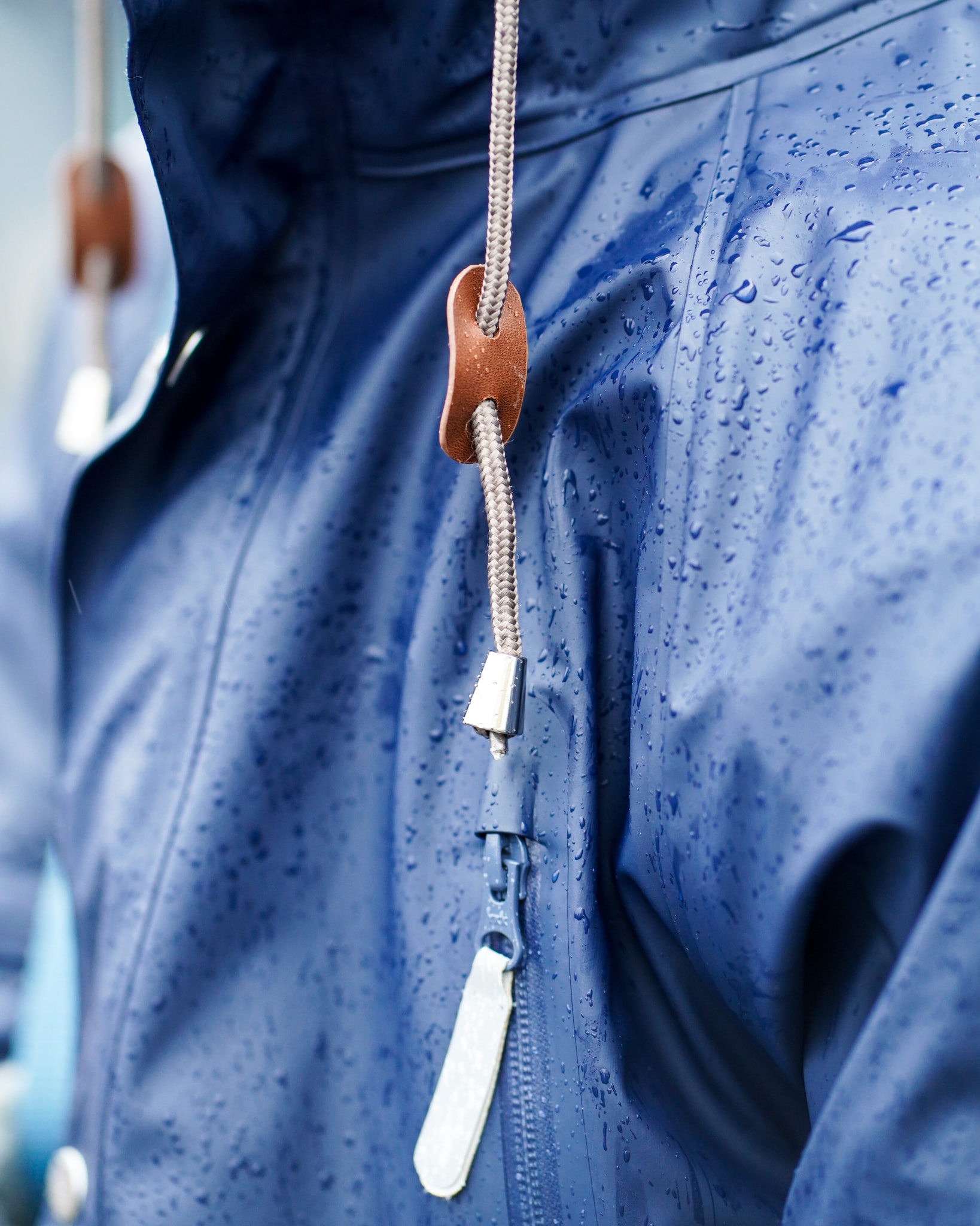 Kattnakken Regnparkas Ekstra Ermlengde, Voksen<br>Fôret Regnparkas til Voksne –unisex-modell, Perfekt for Øsende Regnvær!