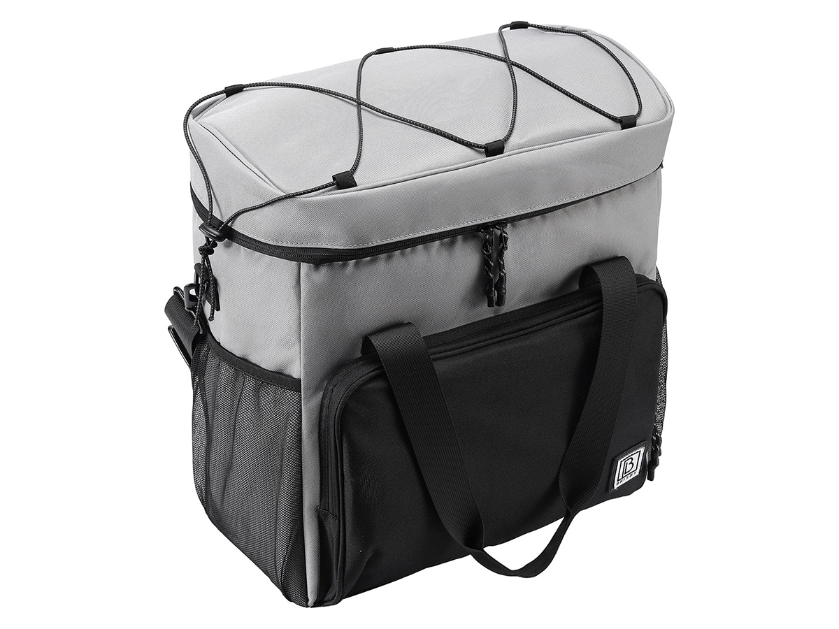 Brisby 4-laags geïsoleerde 40 liter koeltas - Grey
