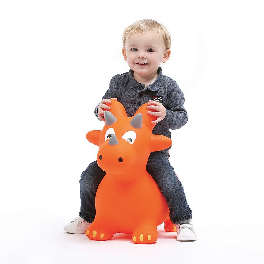 Mon Dinosaure sauteur - Ecru