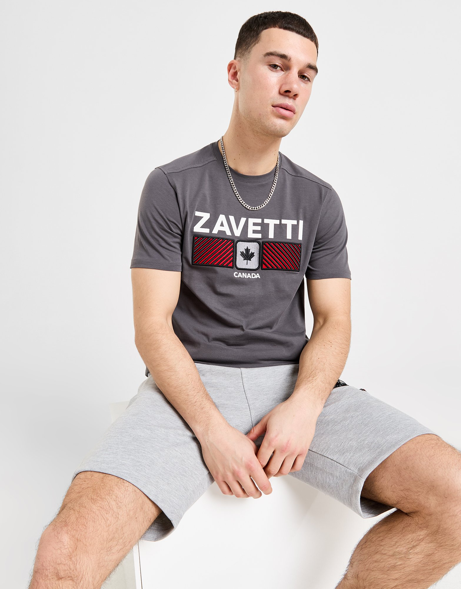 Zavetti Canada T-shirt Ovello Homme
