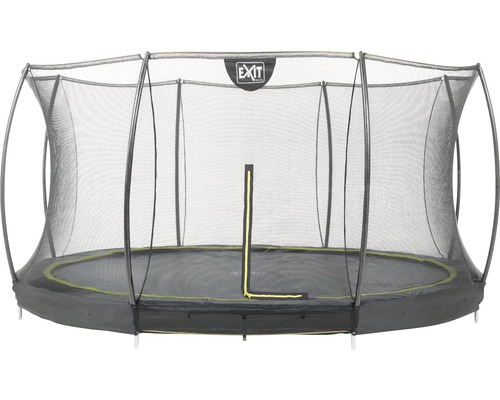 EXIT Silhouette Ground 427 zwarte inground trampoline