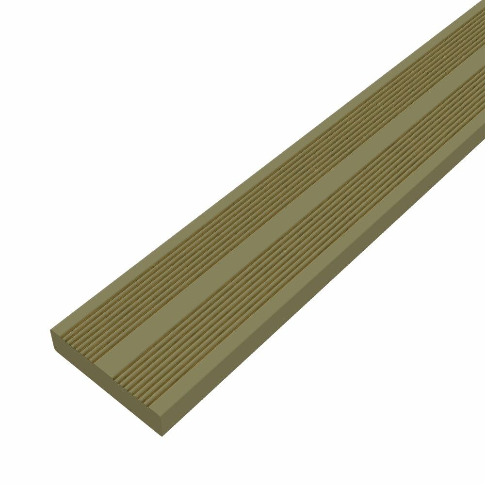 TERRASSETRAPP PLUS 3-STEG 19° TRYKKIMPREGNERT 118X42X180CM