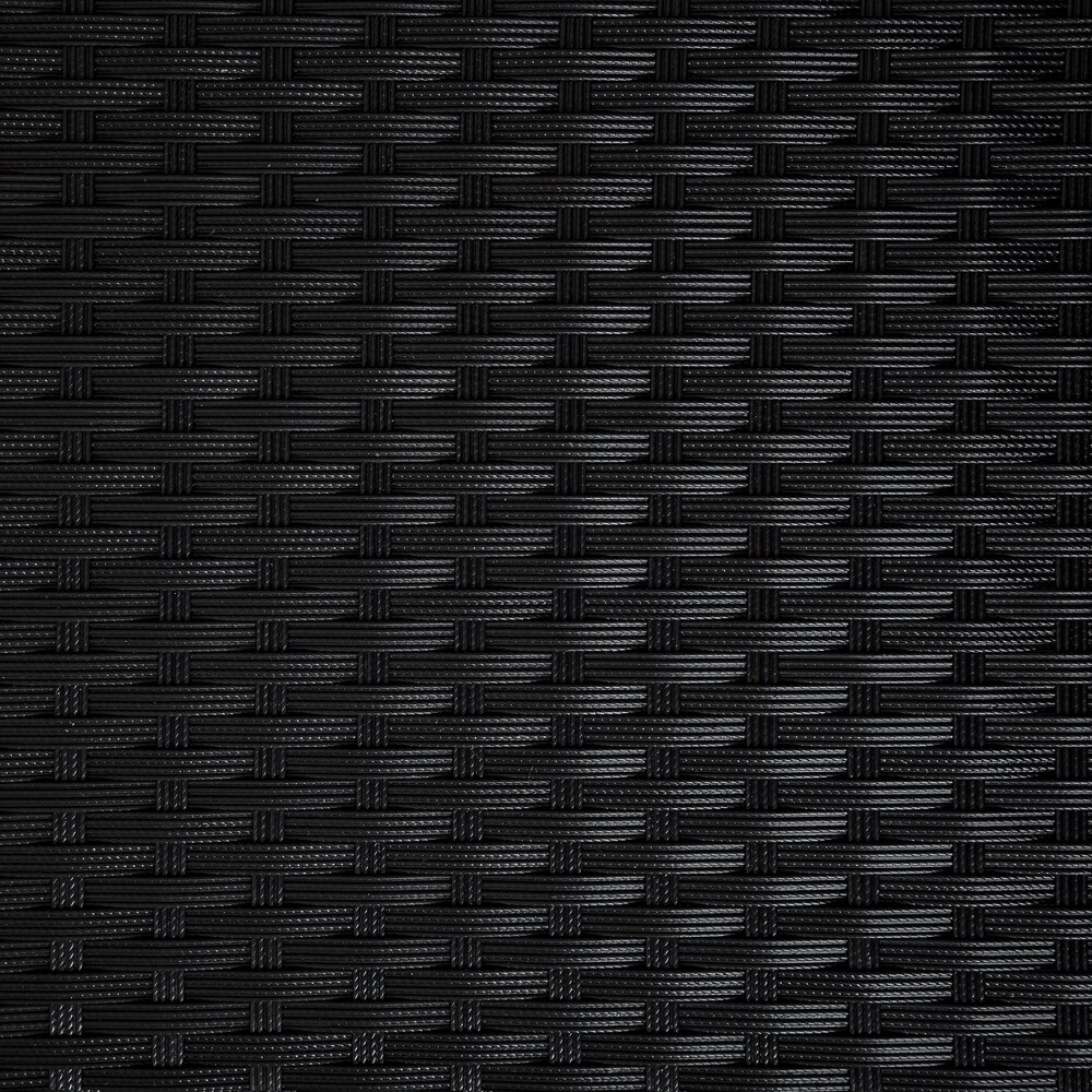 tectake® 2er Set Rattanstuhl, widerstandsfähig, 2 Bezugssets, 59 x 57 x 85 cm