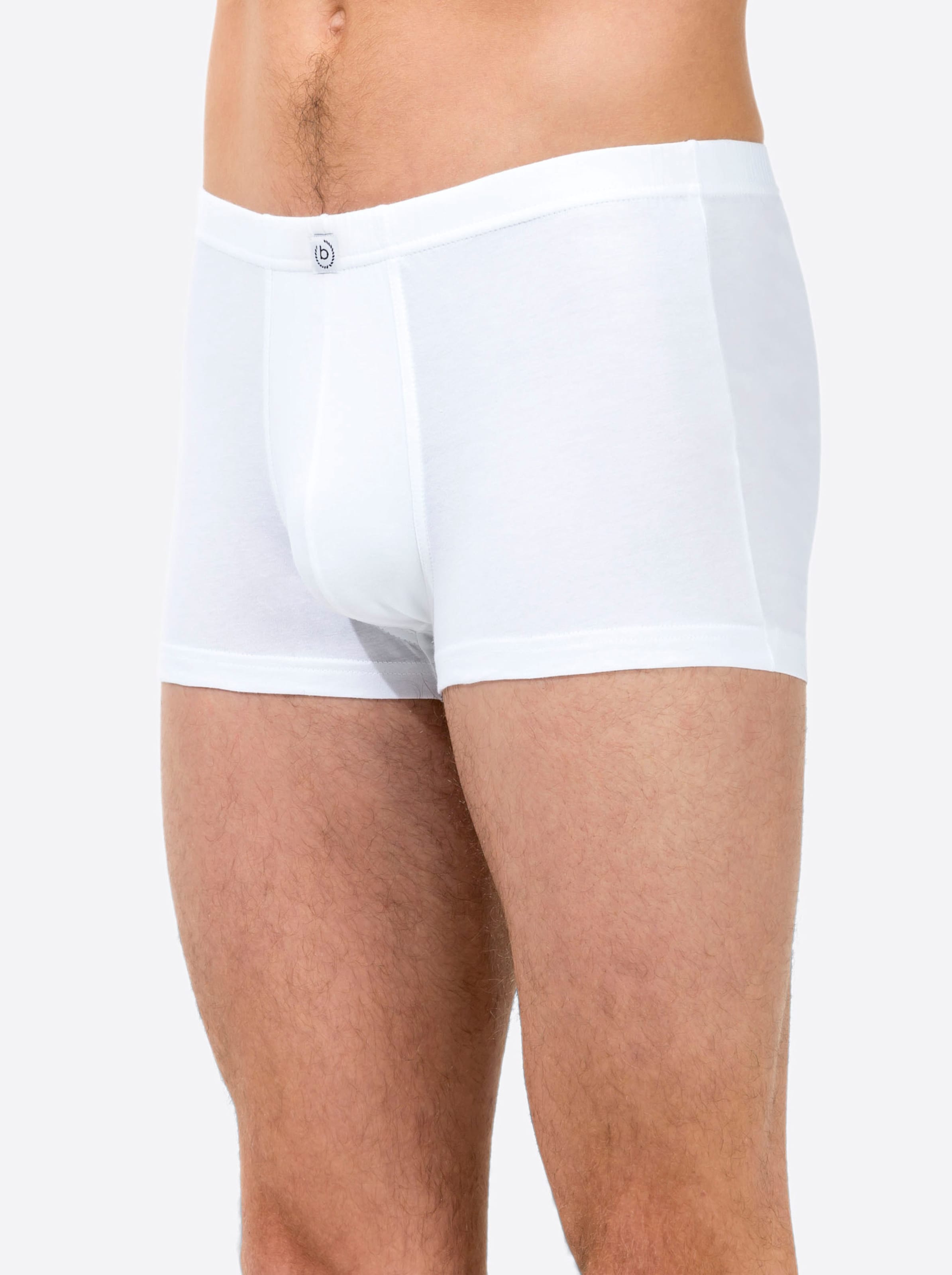 bugatti Pants in 3 Stück weiß
