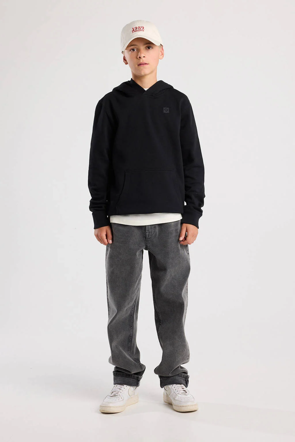 America Today hoodie zwart