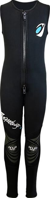 AQUA DESIGN - LONG JOHN ZIP JUNIOR 3MM