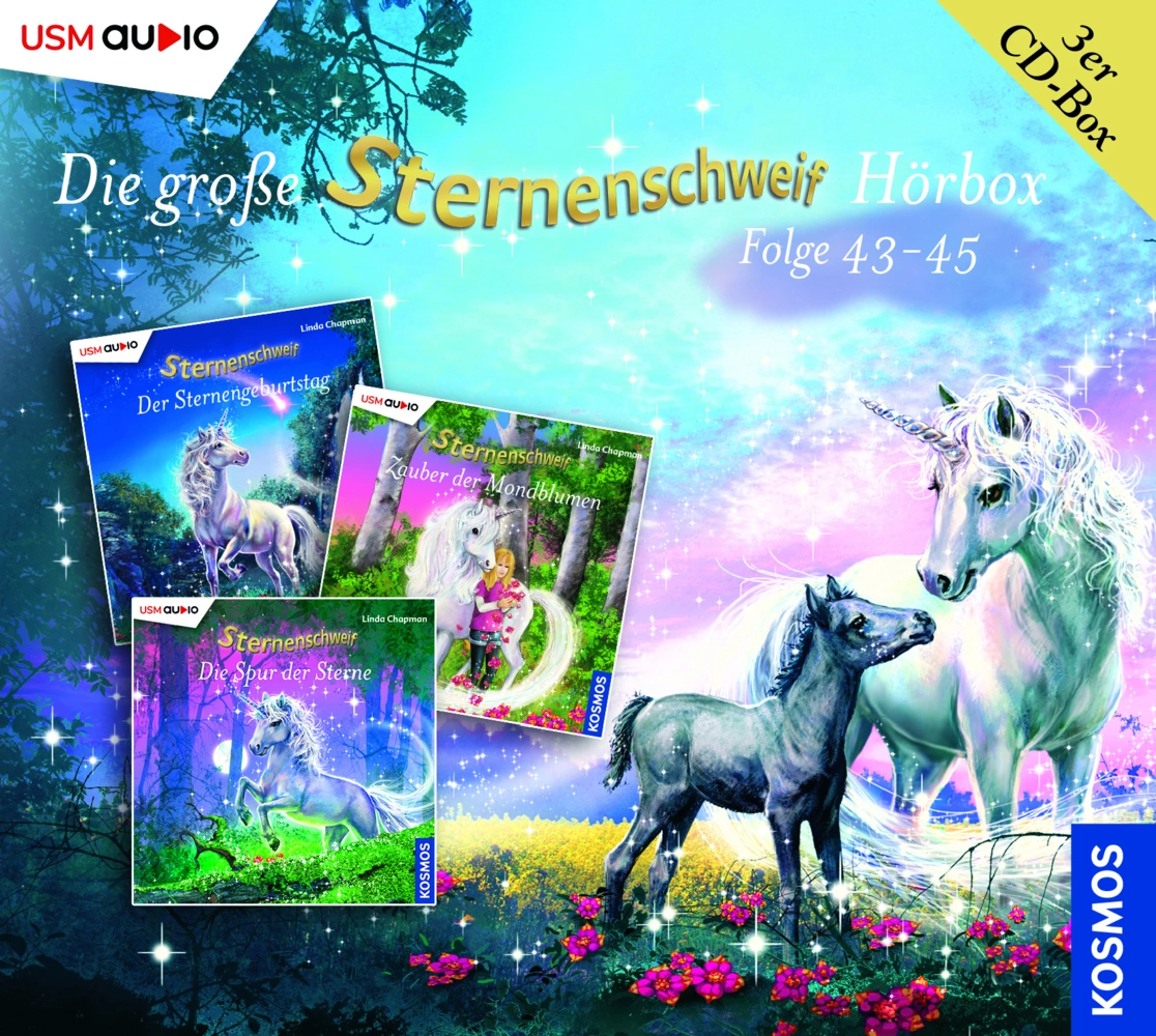 Die große Sternenschweif Hörbox Folgen 43-45 (3 Audio CDs),3 Audio-CD