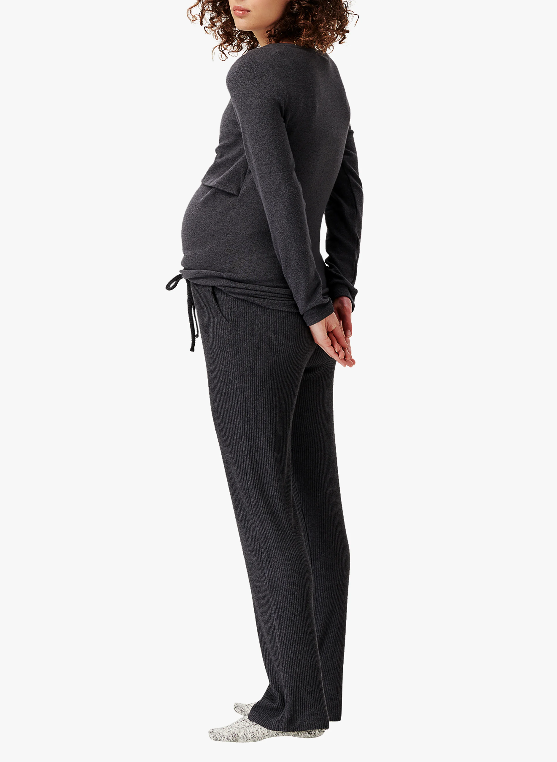 PLANO - T-shirt de grossesse et d'allaitement | Gris