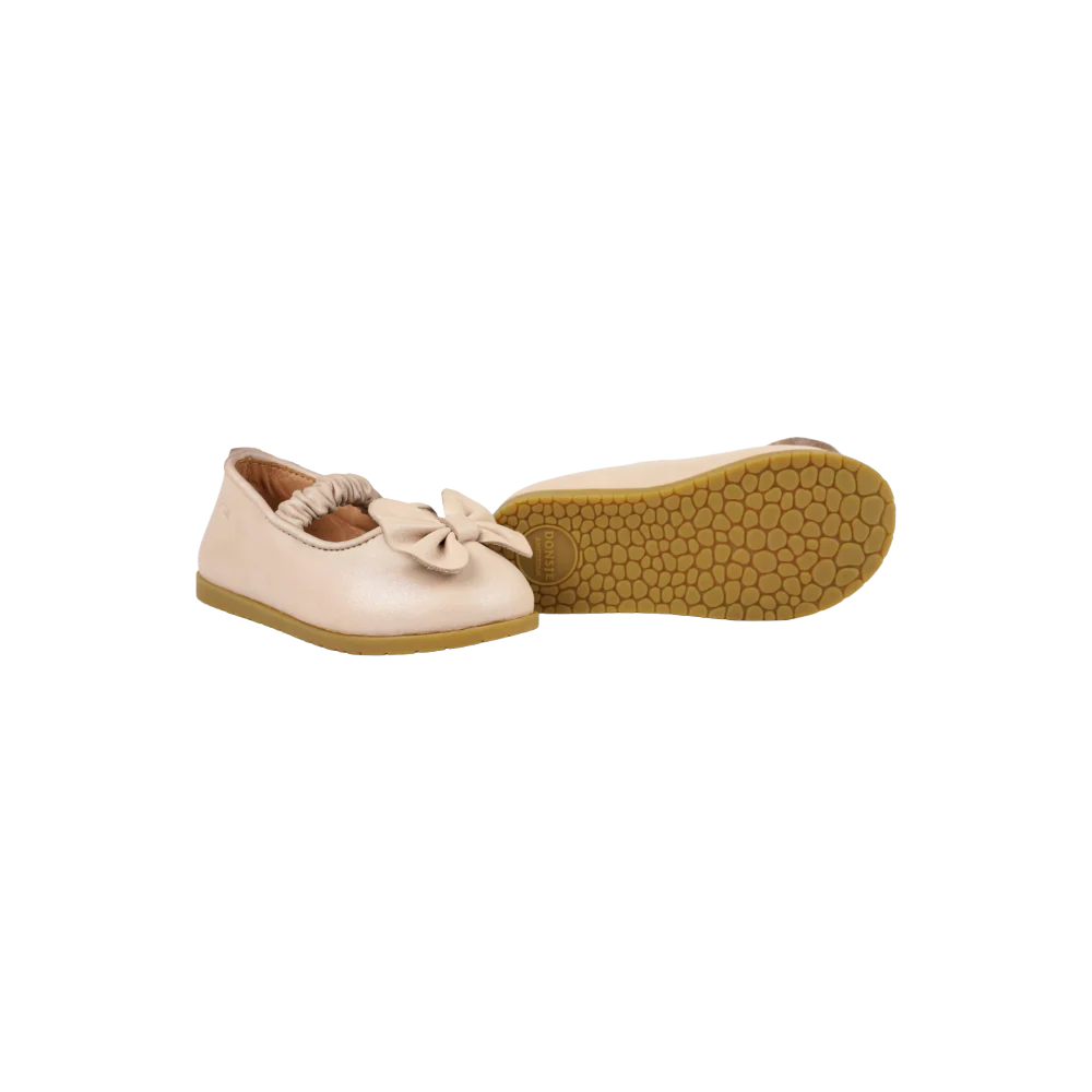 Sylah Ballerinas | Powder Metallic Nubuck