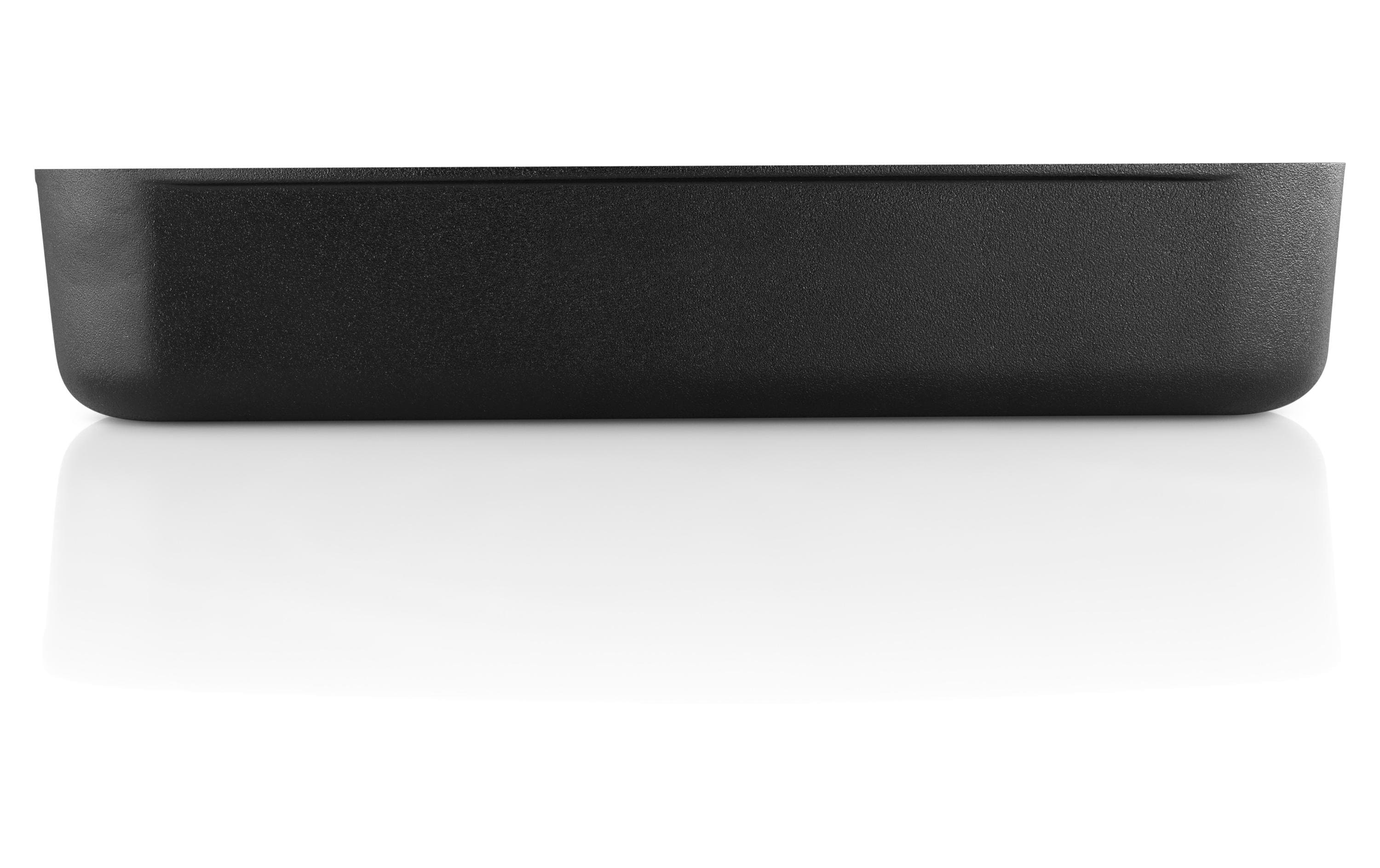 Auflaufform Eckig, SchwarzEckiger Bräter