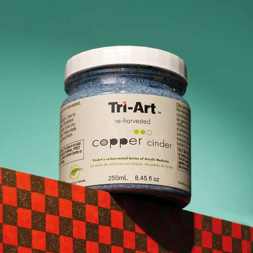 Tri-Art™ Re-Harvested Copper Cinder Acrylmedium
