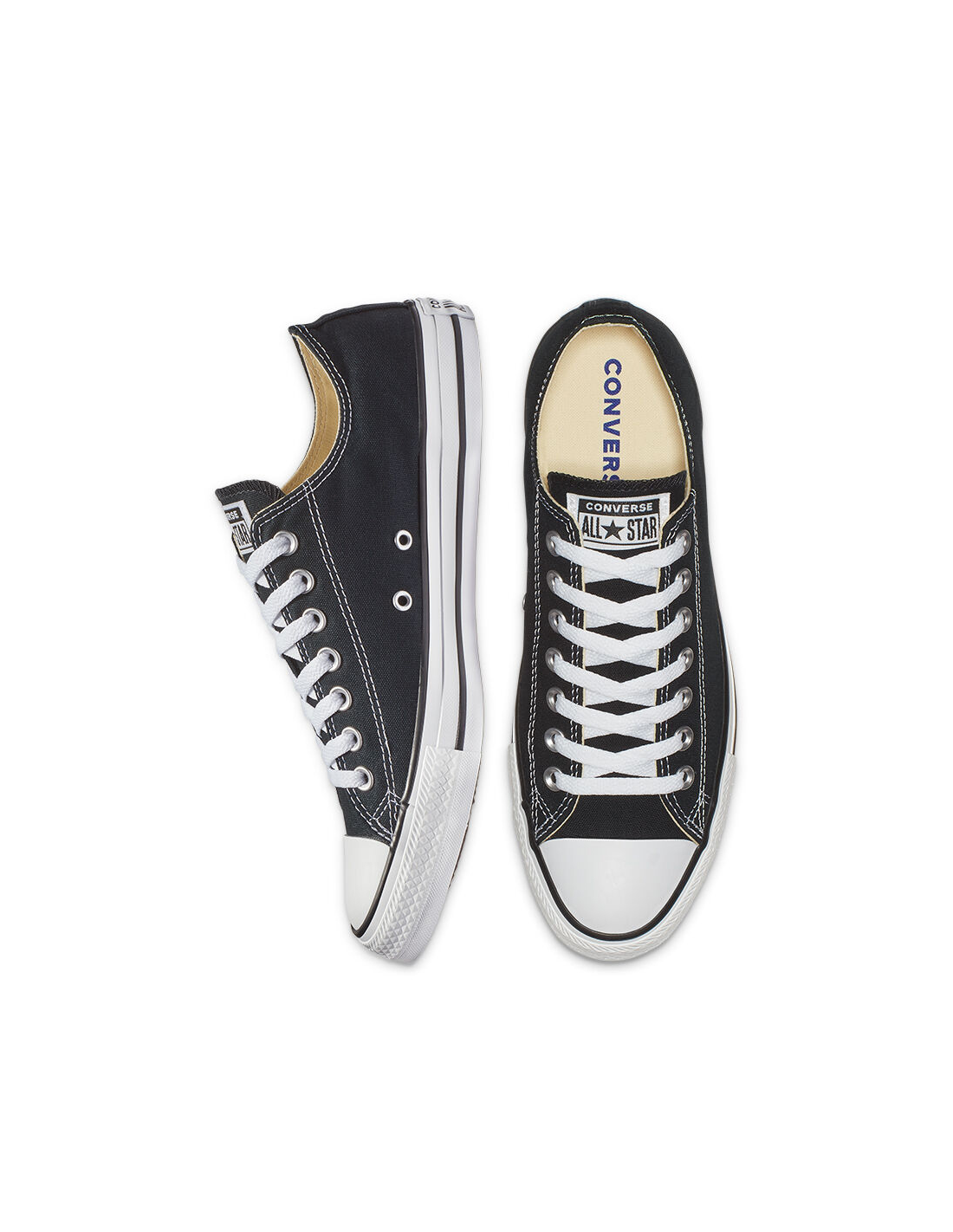 converse sneakers basses mixte all star ox noir
