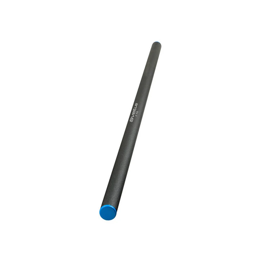 SVELTUS Barre acier lestée 1 m de 2 kg