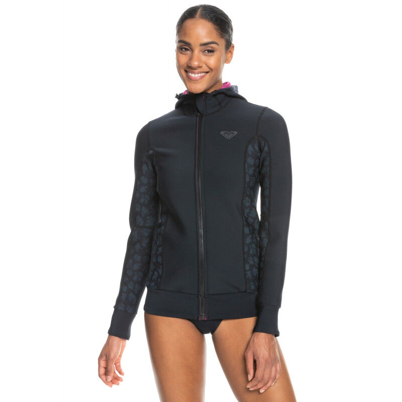 1 mm Swell Series Hooded Jacket - Top néoprène femme