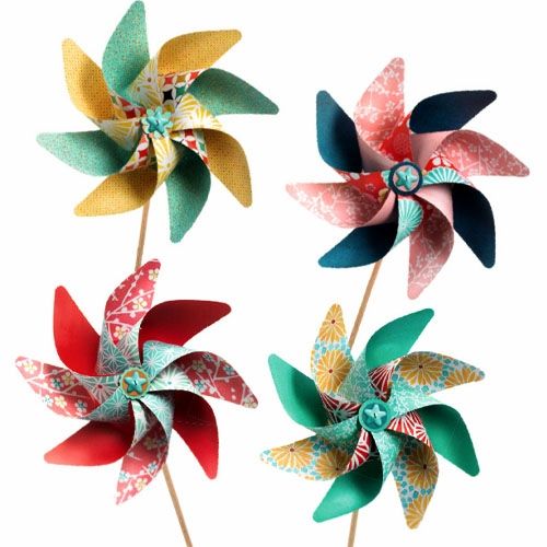Djeco knutselset windmolentjes - sweet