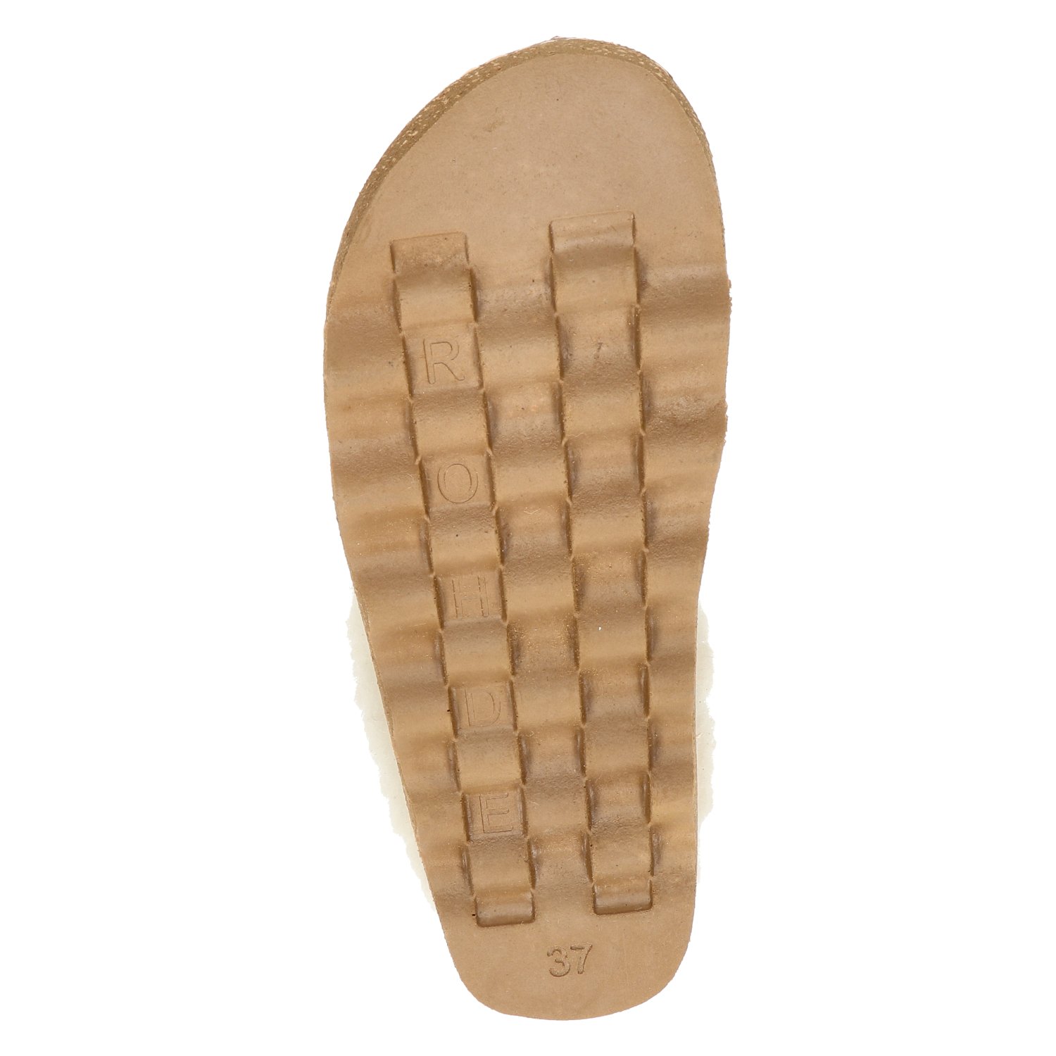 Foggia-D dames pantoffel Rohde Cognac