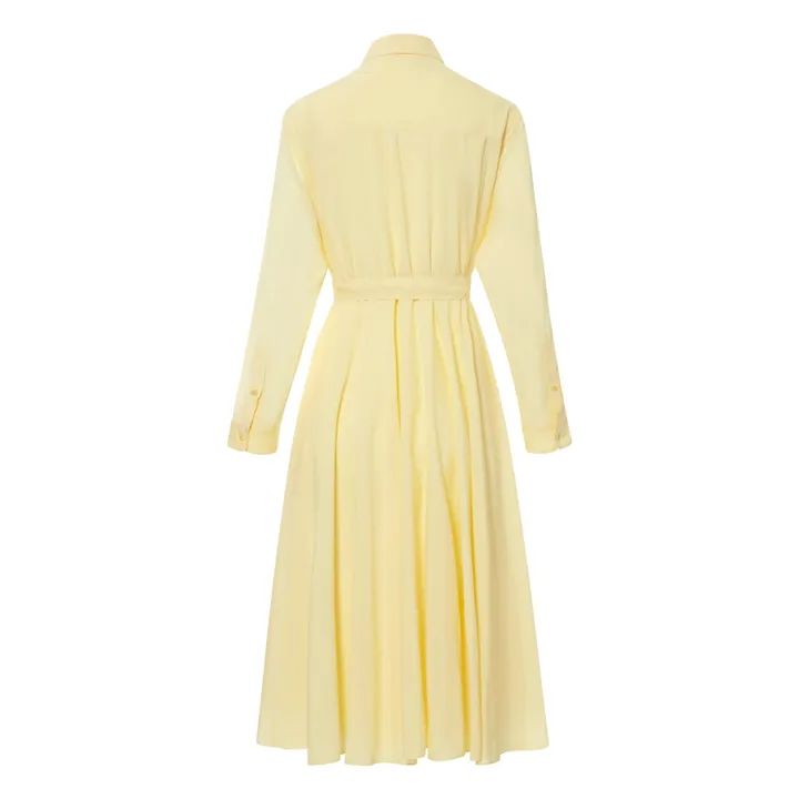 Laurence Bras Robe Corolle Pois | Jaune