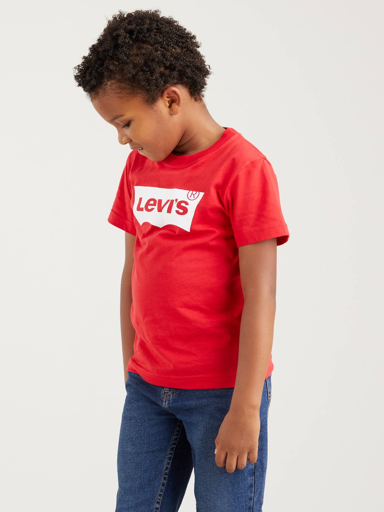 Camiseta Levi's® Batwing, vermelha