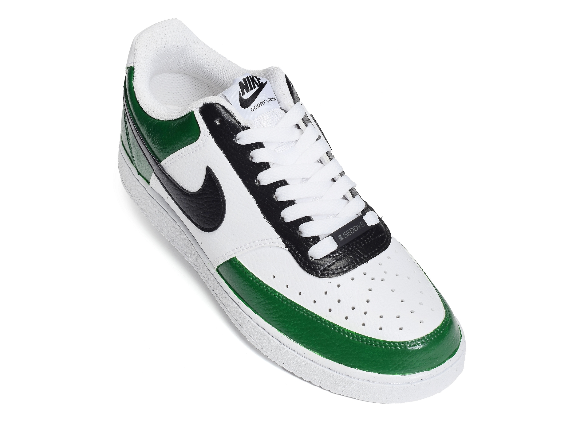 Court vision low celtics blanc vert