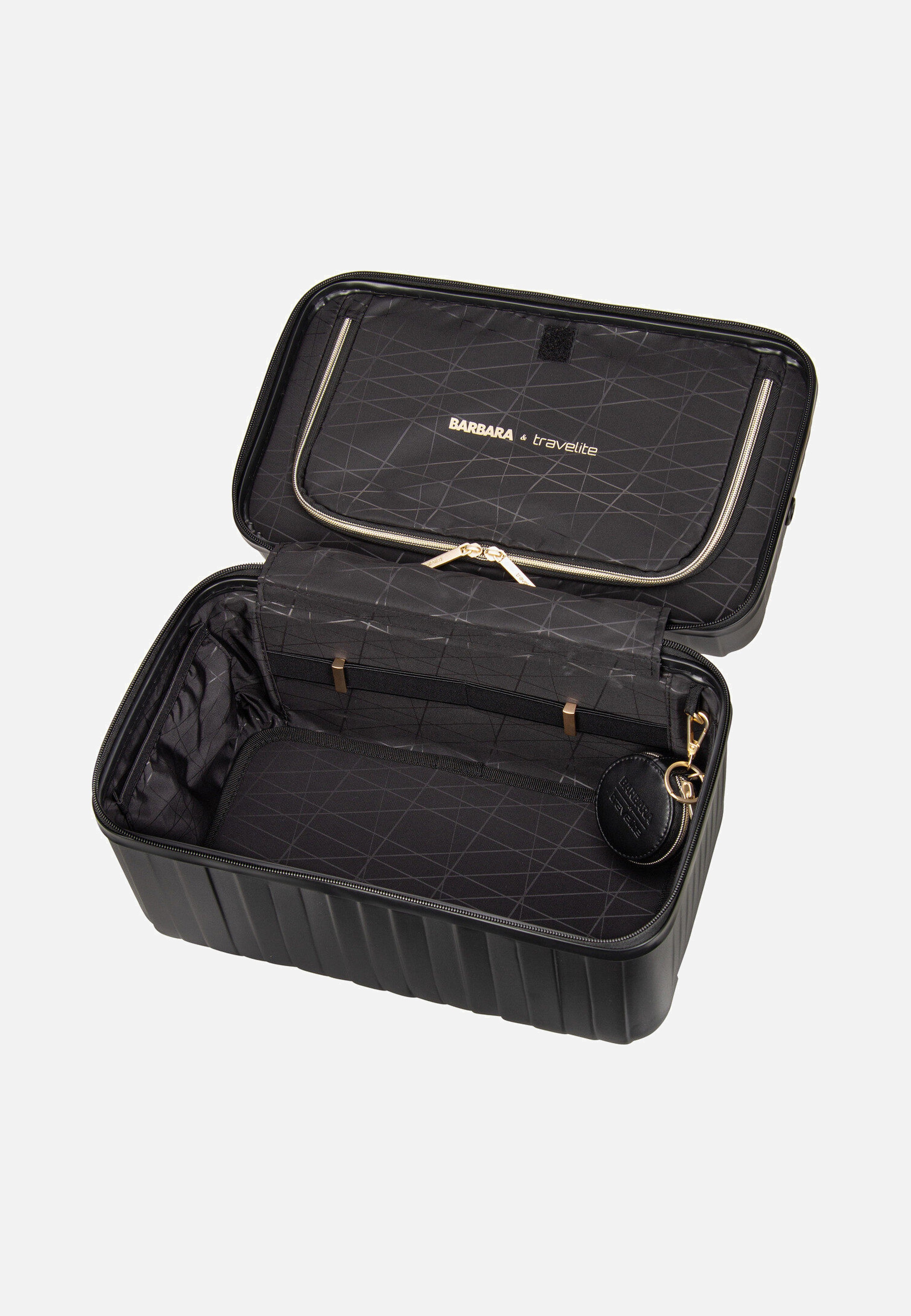 Barbara Novelty Beauty Case Black - Kosmetikkoffer