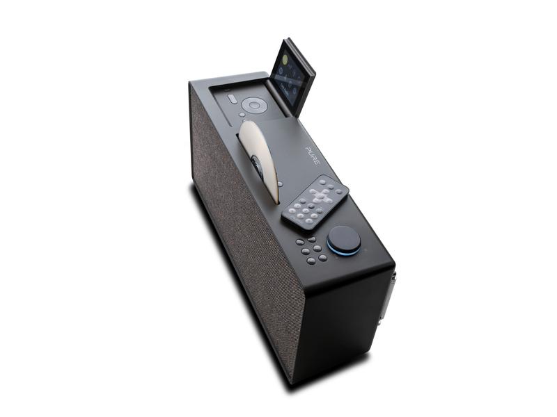Pure Internet Radio Evoke Home Coffee Black Evoke Home universales Musiksystem